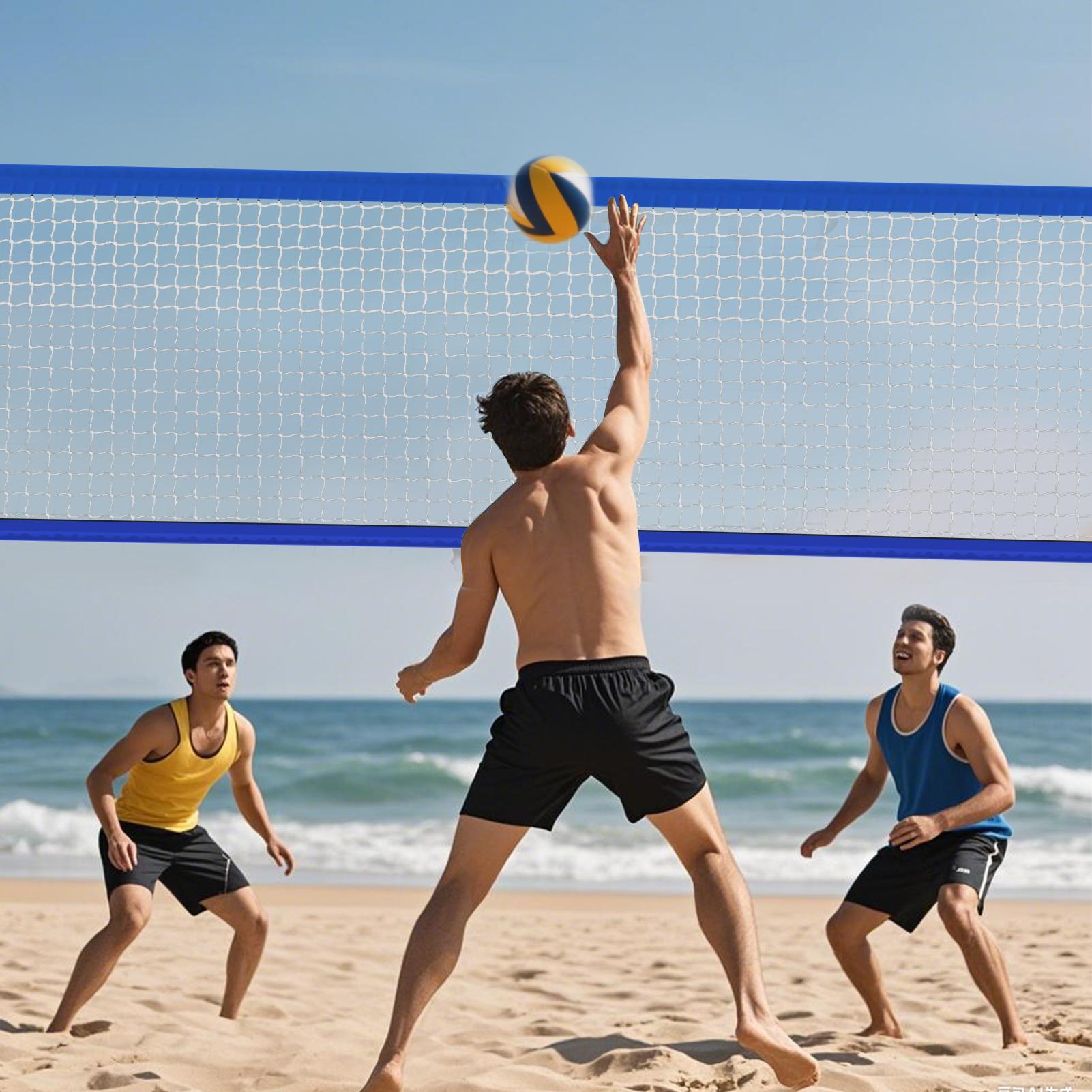 Women'S Volleyball Accessories - 수영장 배구 네트 450x90cm 나일론 휴대용