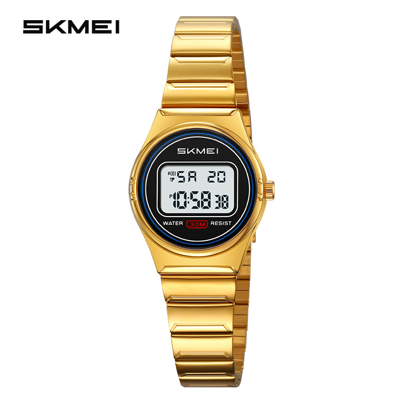 Women Accessories Display - SKMEI 2338 시계 소형 디지털 스테인레스
