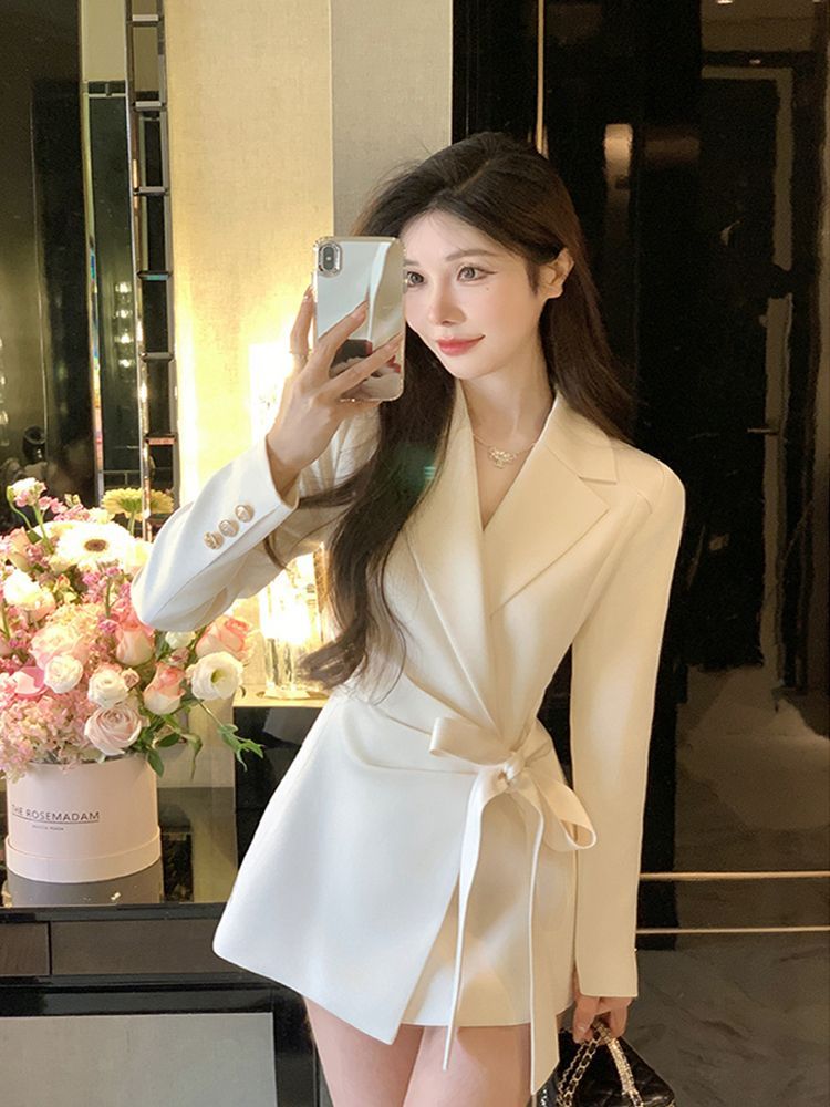 Women Electronic Accessories - 솔리드 컬러 2026 가을 신상 한국