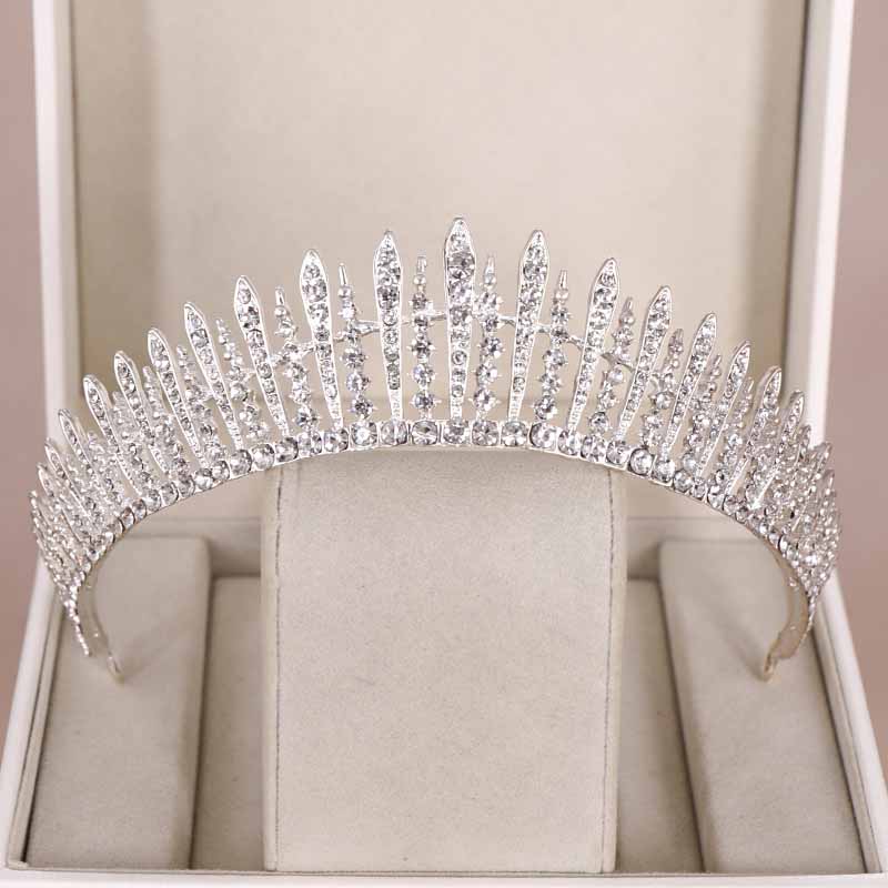 Women Accessories For Wedding - 신부 왕관 우아한 웨딩 헤어 액세서리