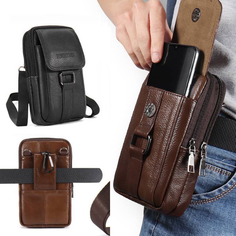 Women Electronic Accessories - 남성용 휴대 전화 허리 가방, 야외