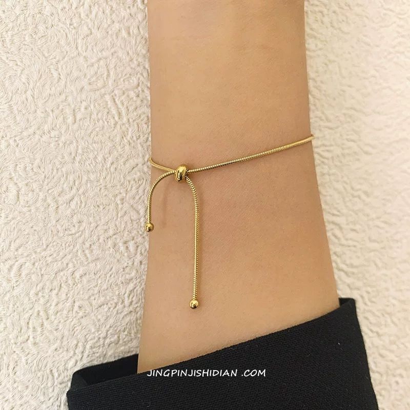Women Accessories Drawing - MEYRROYU 여성용 스테인레스 스틸 골드 컬러