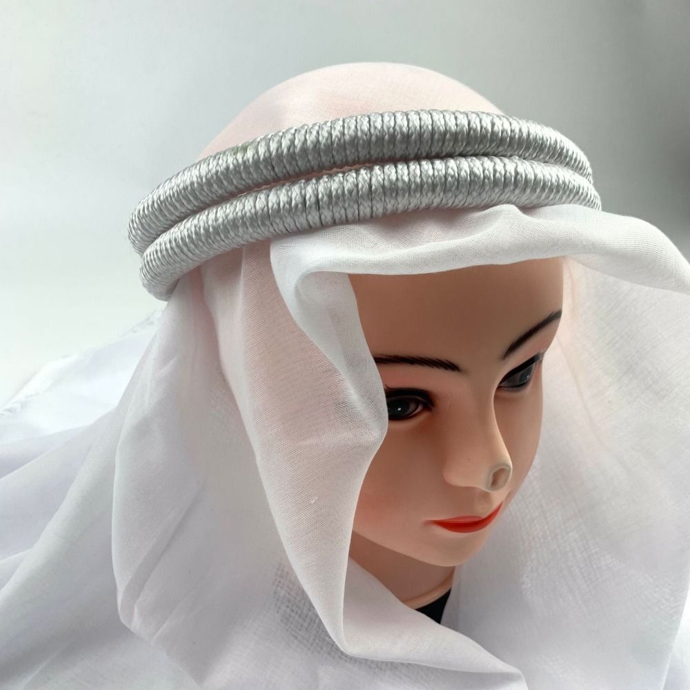 Women Accessories Dubai - 1개 이슬람 의류 헤드웨어 로프 남성용