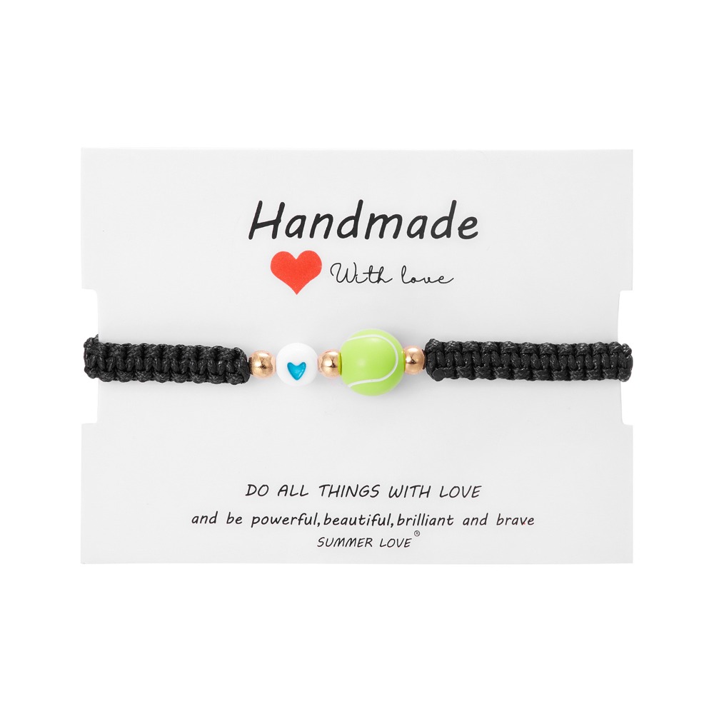Women'S Volleyball Accessories - 수제 농구 야구 팔찌 한국 스타일