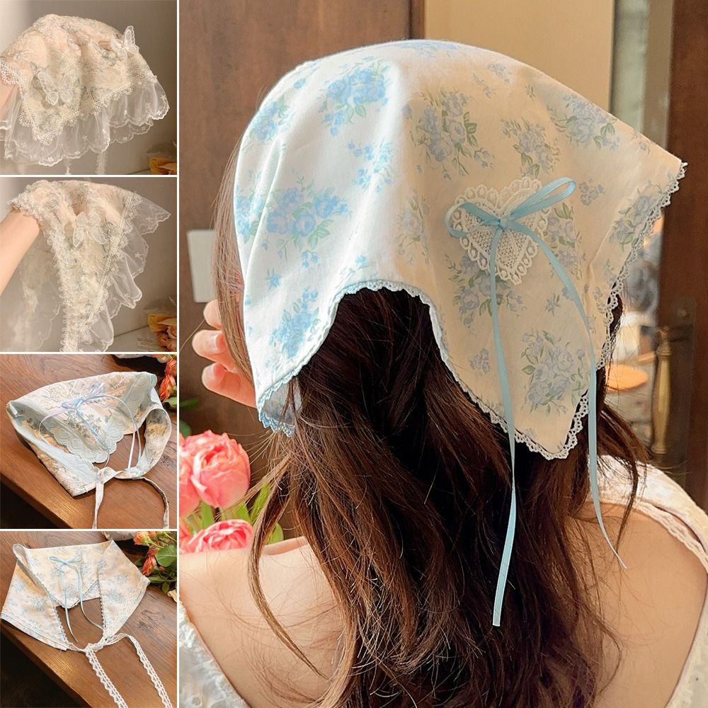 여러 가지 빛깔의 레이스 나비 머리띠, 꽃 무늬, 프랑 - Women Accessories Photos 리뷰 및 가격