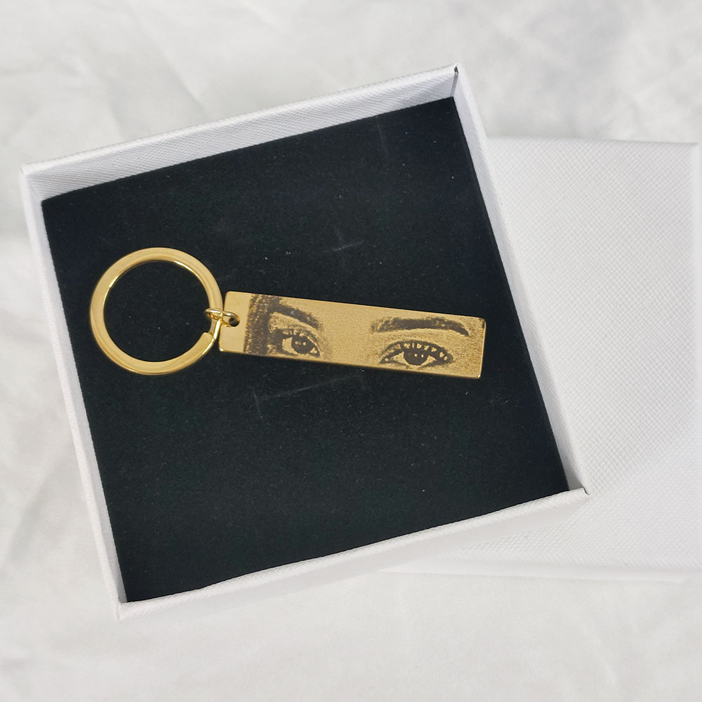 맞춤 사진 키체인 개인 맞춤 눈 사진 키링 가방 참 2 - Women Accessories Images 리뷰 및 가격