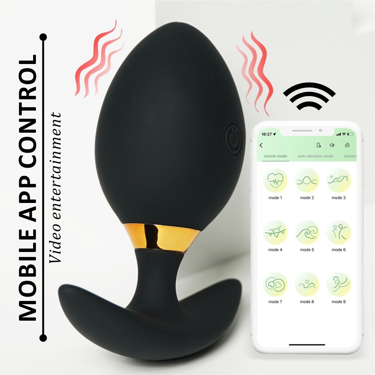 항문용 버트 플러그 딜도 바이브레이터 앱 컨트롤 전립선 - Women Accessories App 리뷰 및 가격