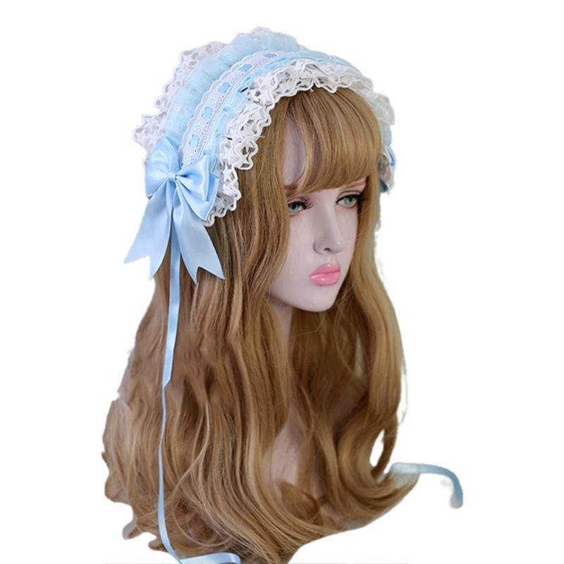 고딕 로리타 머리 장식 메이드 스타 레이스 헤어 액세서 - Women Accessories App 리뷰 및 가격