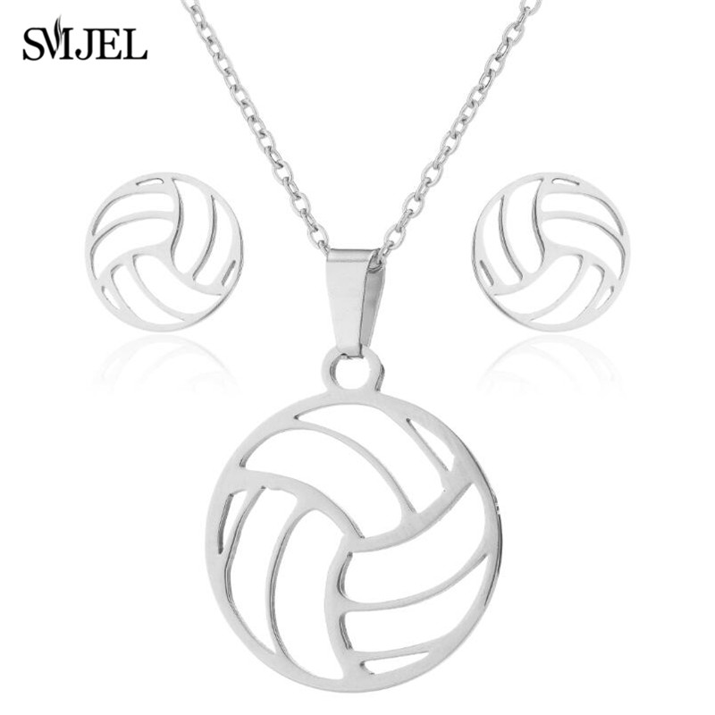 여성을위한 스테인레스 스틸 배구 쥬얼리 세트 미니멀리스 - Women'S Volleyball Accessories 리뷰 및 가격