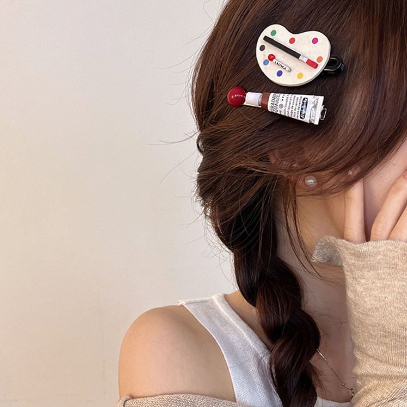 크리 에이 티브 드로잉 보드 수제 Duckbill 헤어 - Women Accessories Drawing 리뷰 및 가격