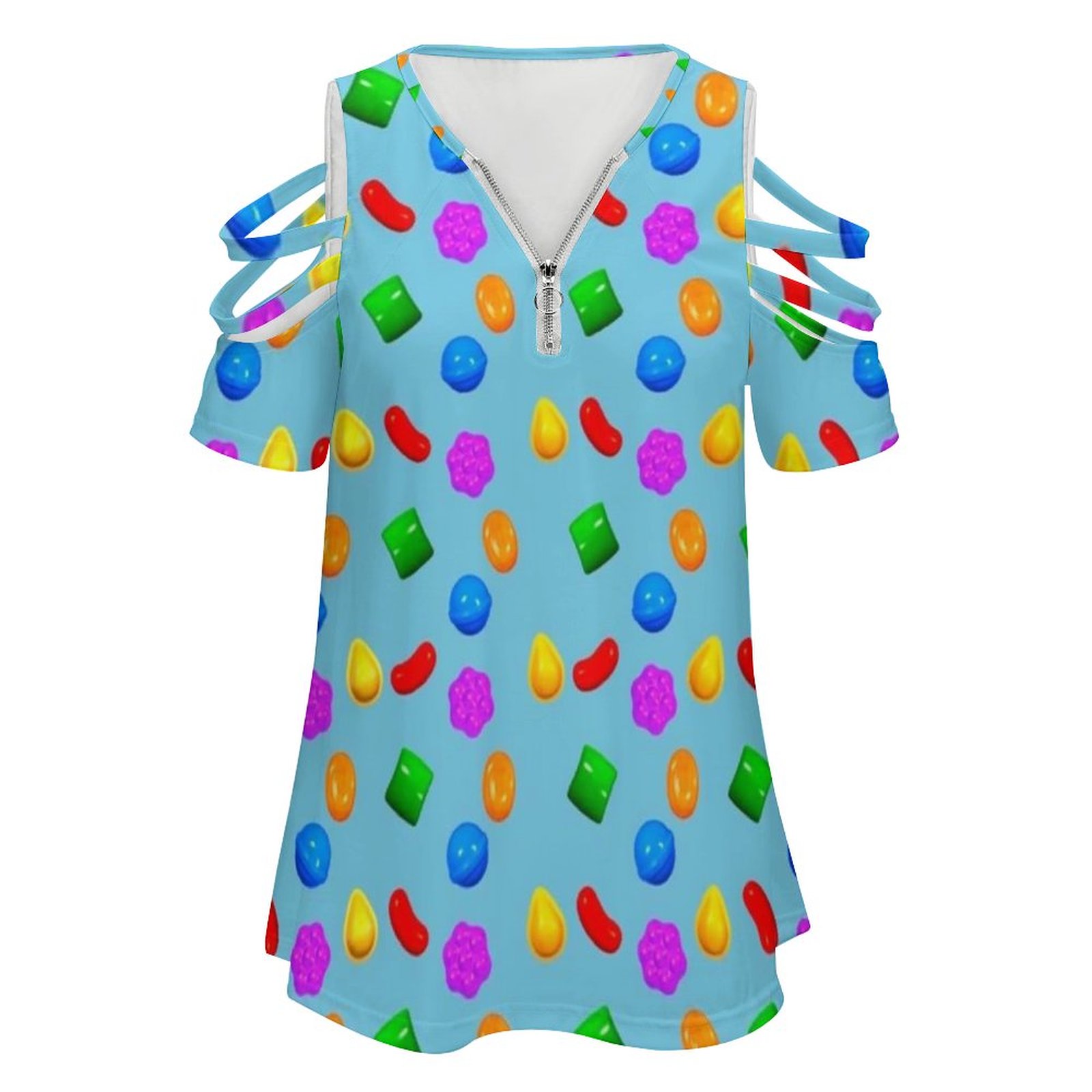 Gotta Candy Crush 여성용 반팔 셔츠, 지 - Women Accessories App 리뷰 및 가격