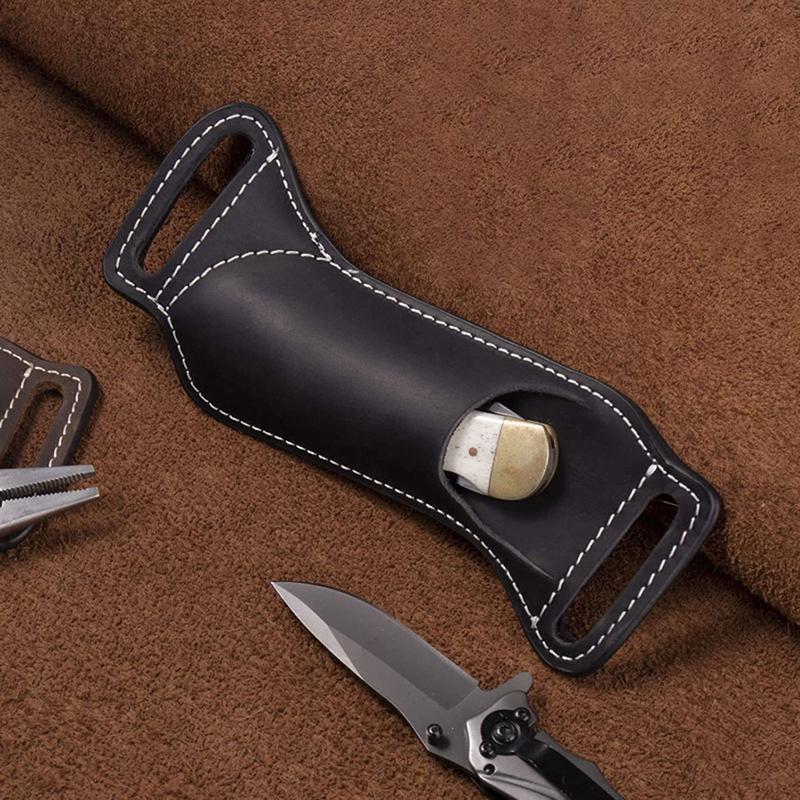 휴대용 PU 가죽 벨트 커터 칼집 홀스터, 다기능 편안 - Women Electronic Accessories 리뷰 및 가격