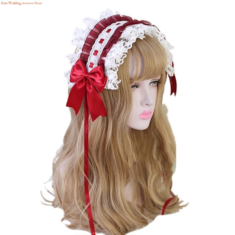 G92D 스위트 리본 보우 헤어 밴드 머리 장식 로리타 - Women Accessories App 리뷰 및 가격