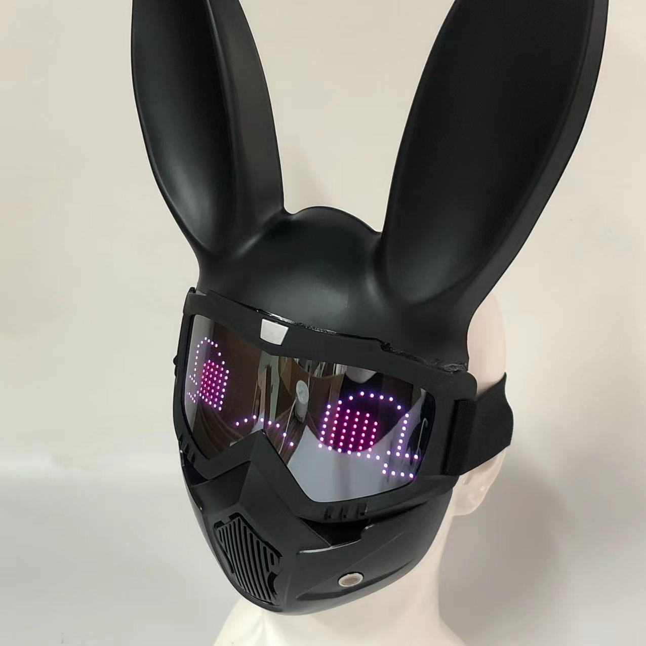 할로윈 버니걸 코스프레 블루투스 앱 조명 퍼지 마스크  - Women Accessories App 리뷰 및 가격