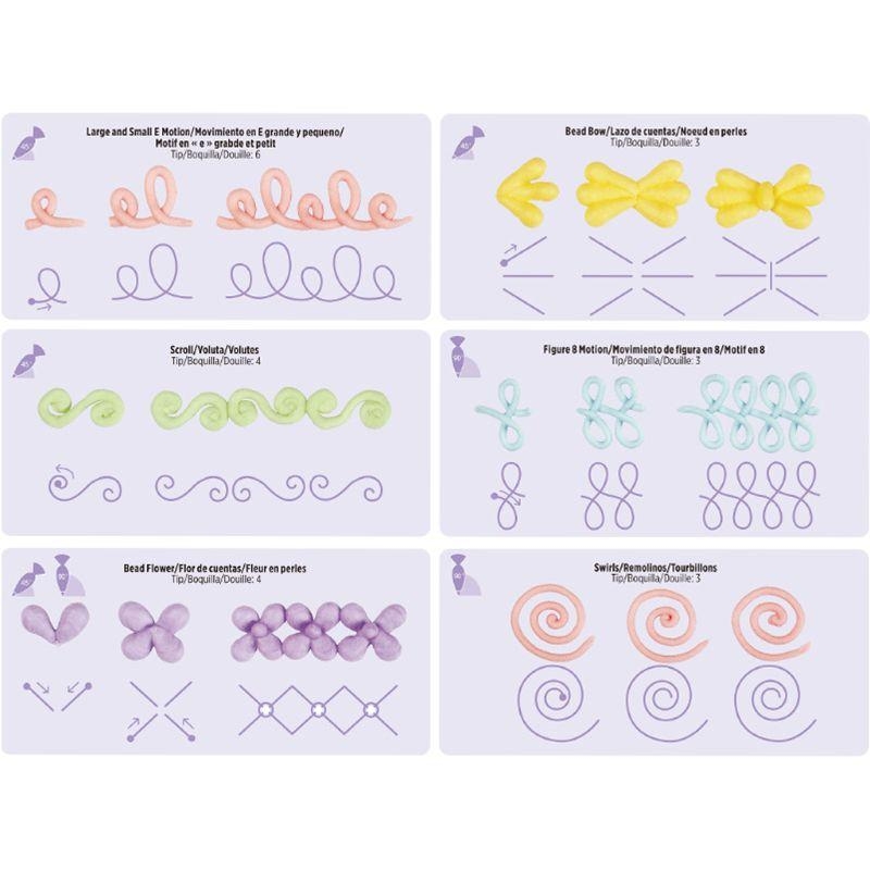 13pcs 케이크 배관 보드 연습 연습 드로잉 케이크  - Women Accessories Drawing 리뷰 및 가격