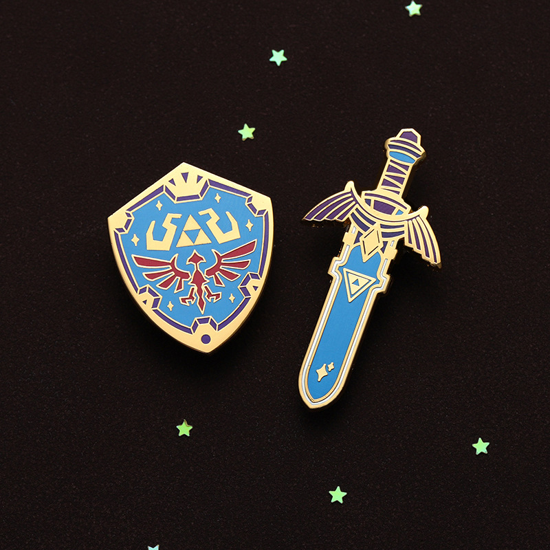 귀여운 게임 시리즈 사랑 에나멜 핀 브로치 라펠 핀 코 - Women Accessories Photos 리뷰 및 가격