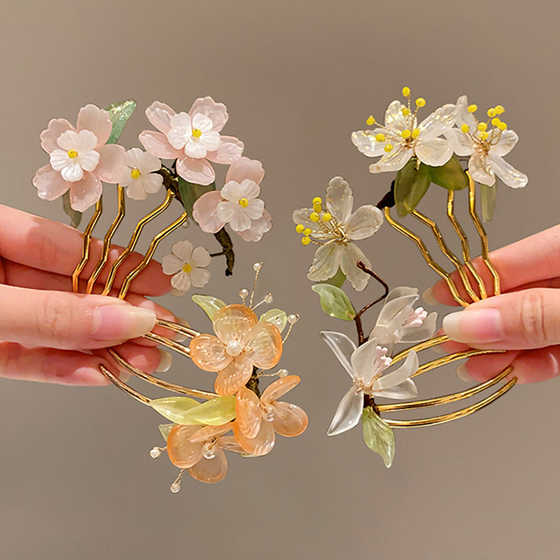 1Pc 클래식 헤어 빗 중국 스타일 헤어 스틱 U 모양 - Women Accessories Shop 리뷰 및 가격