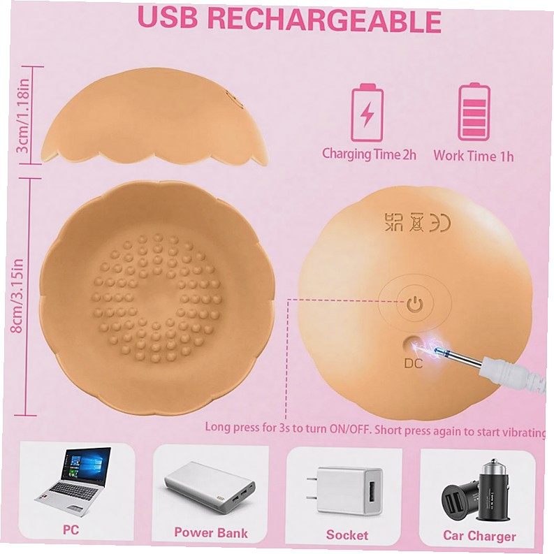 10가지 모드 젖꼭지 진공 흡입 진동기 유방 마사지기  - Women Accessories App 리뷰 및 가격