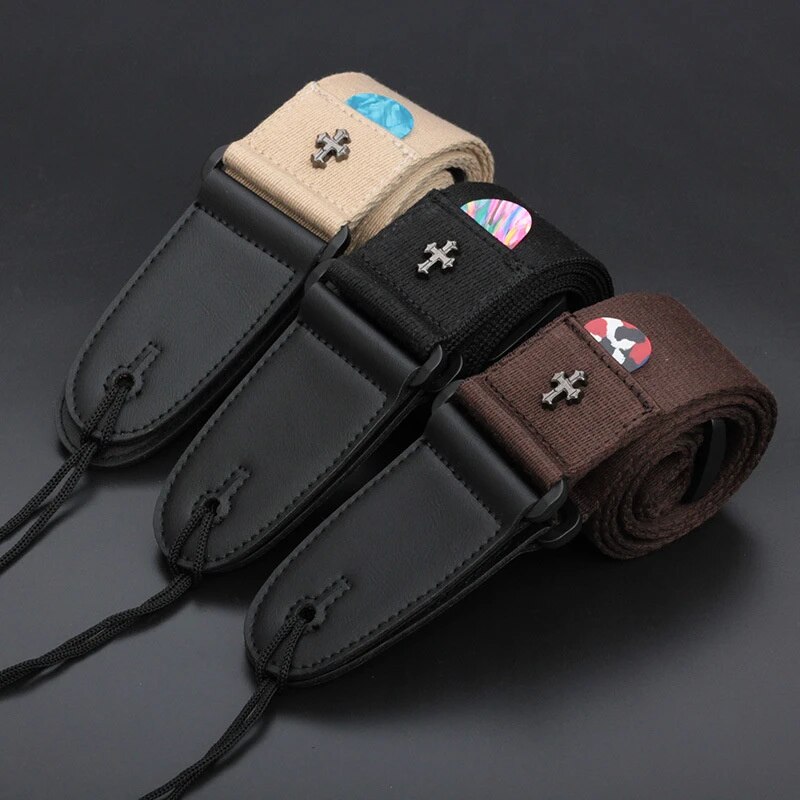 일렉트릭 기타 스트랩 어쿠스틱 포크 기타 라 벨트 스트 - Women Electronic Accessories 리뷰 및 가격