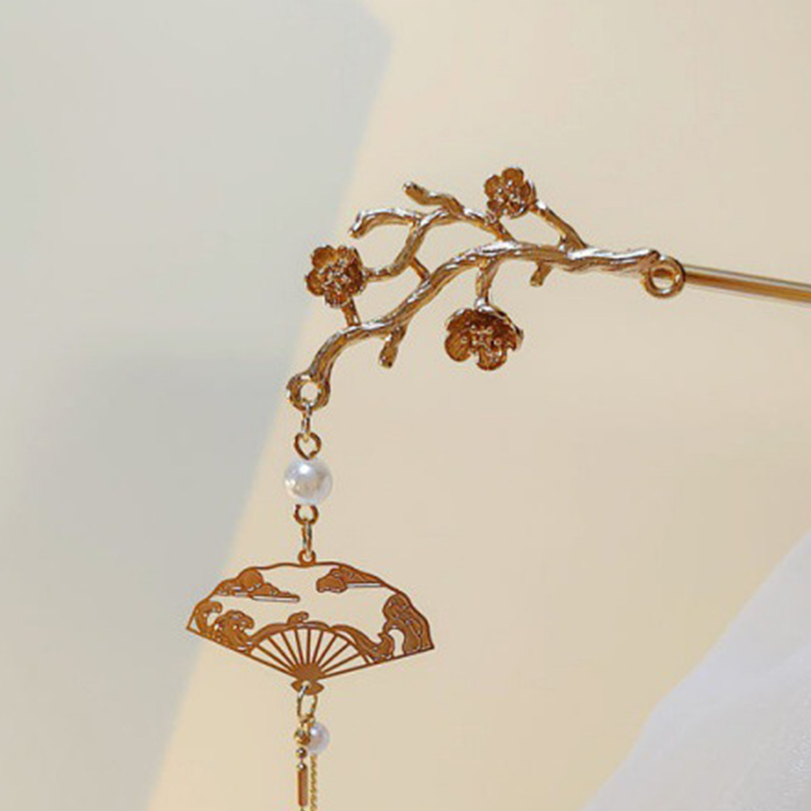 여성을위한 레트로 꽃 술 머리핀 우아한 복숭아 꽃 접는 - Women Accessories Shop 리뷰 및 가격
