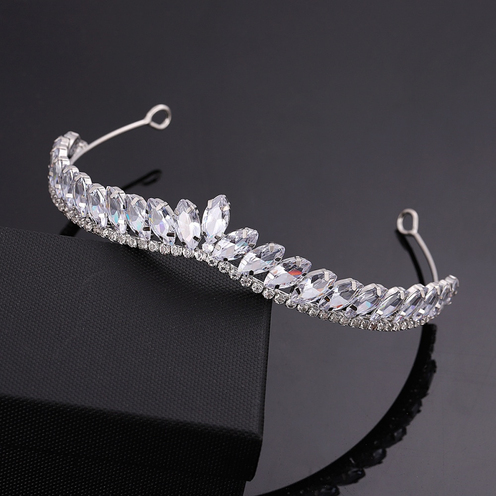 미니멀리스트 크리스탈 웨딩 헤어 티아라 신부 여성용 헤 - Women Accessories For Wedding 리뷰 및 가격