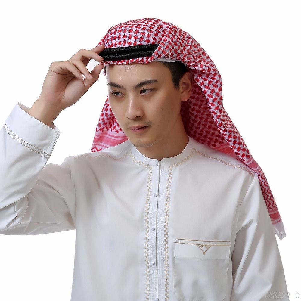 1개 이슬람 의류 헤드웨어 로프 남성용 사우디 아라비아 - Women Accessories Dubai 리뷰 및 가격