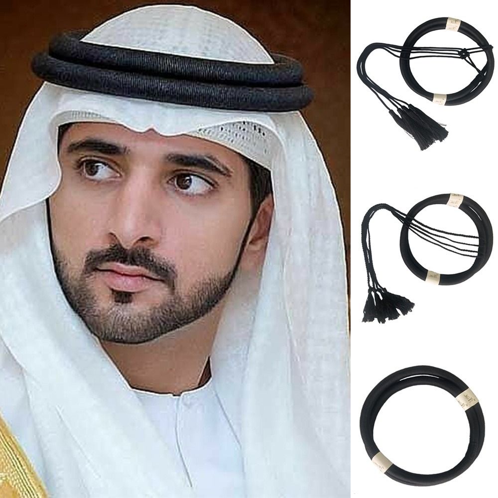 1개 이슬람 의류 헤드웨어 로프 남성용 사우디 아라비아 - Women Accessories Dubai 리뷰 및 가격