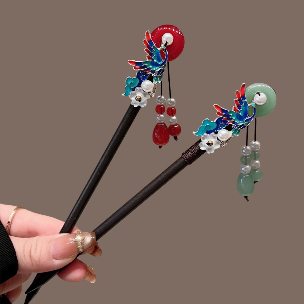 1pc 절묘한 패션 활기찬 중국 머리 스틱 다채로운 악 - Women Accessories Shop 리뷰 및 가격