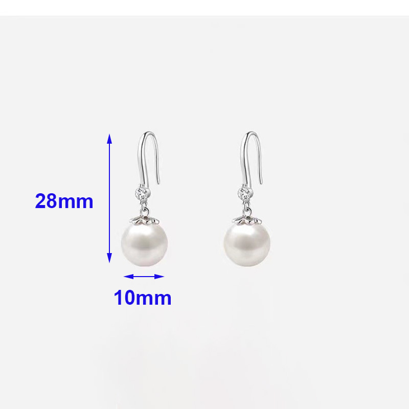 여성을위한 925 스털링 실버 진주 지르콘 펜던트 드롭 - Women Accessories Dropshipping 리뷰 및 가격