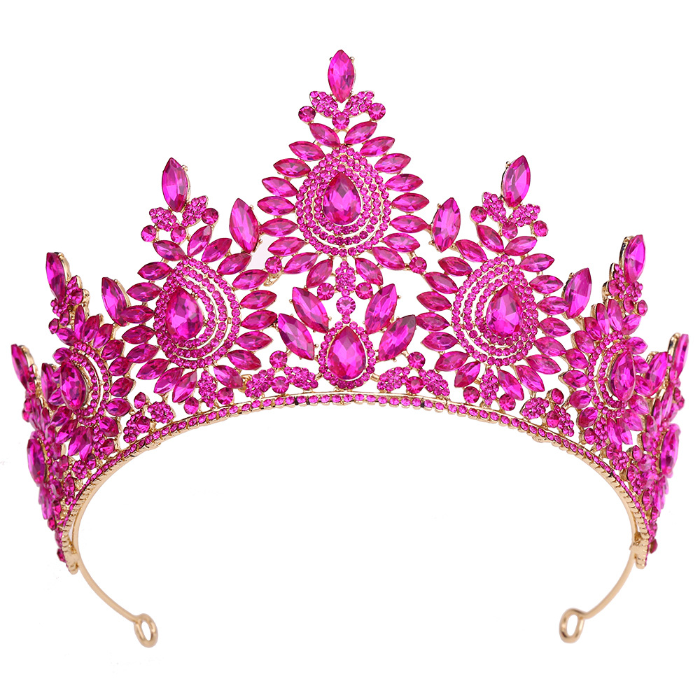 바로크 유럽 및 미국 미인 대회 신부 왕관 헤드피스 합 - Women Accessories For Wedding 리뷰 및 가격