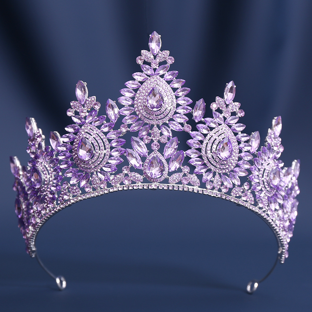 바로크 유럽 및 미국 미인 대회 신부 왕관 헤드피스 합 - Women Accessories For Wedding 리뷰 및 가격